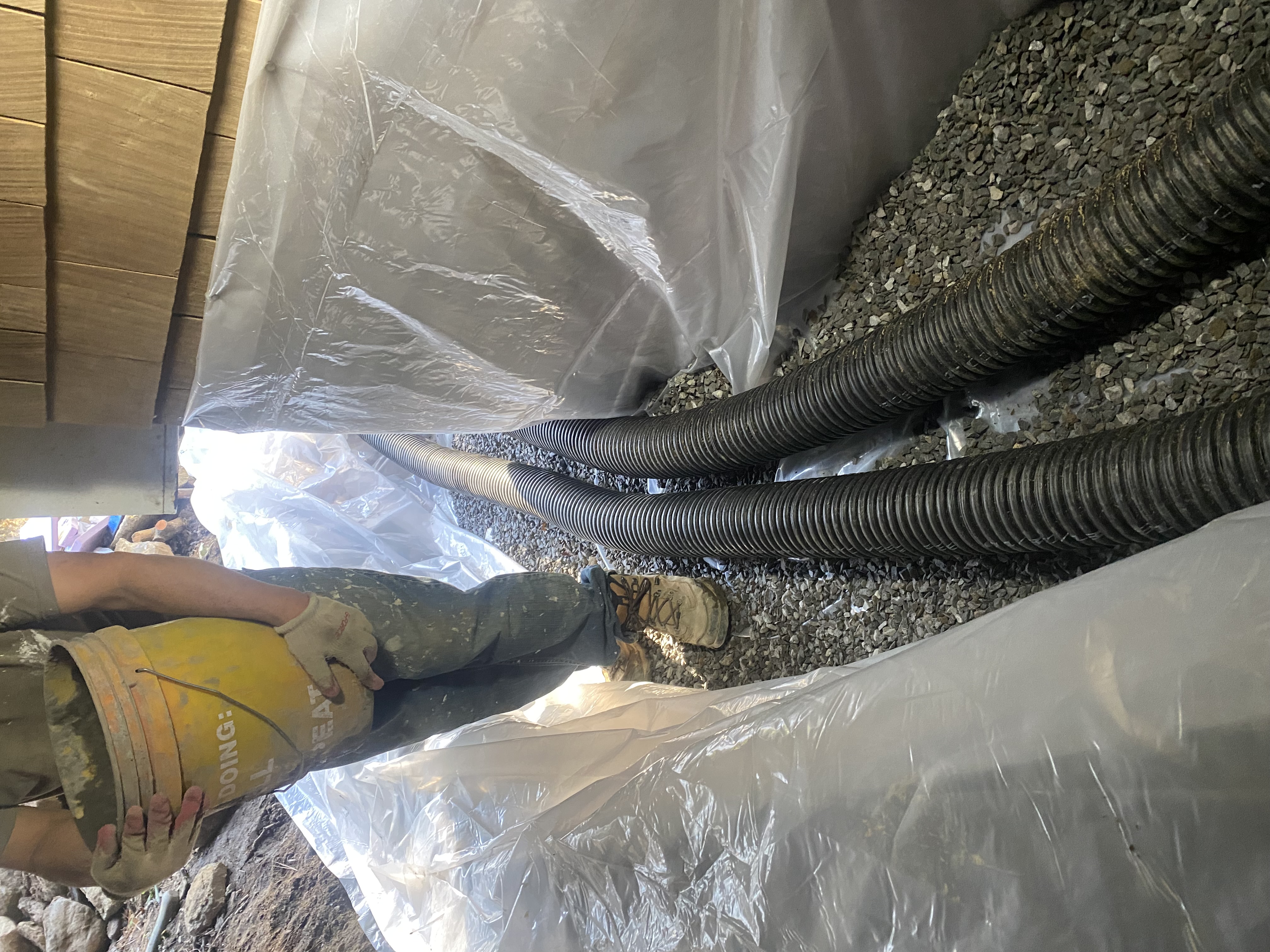 Drainage project by V.E.W Contracting