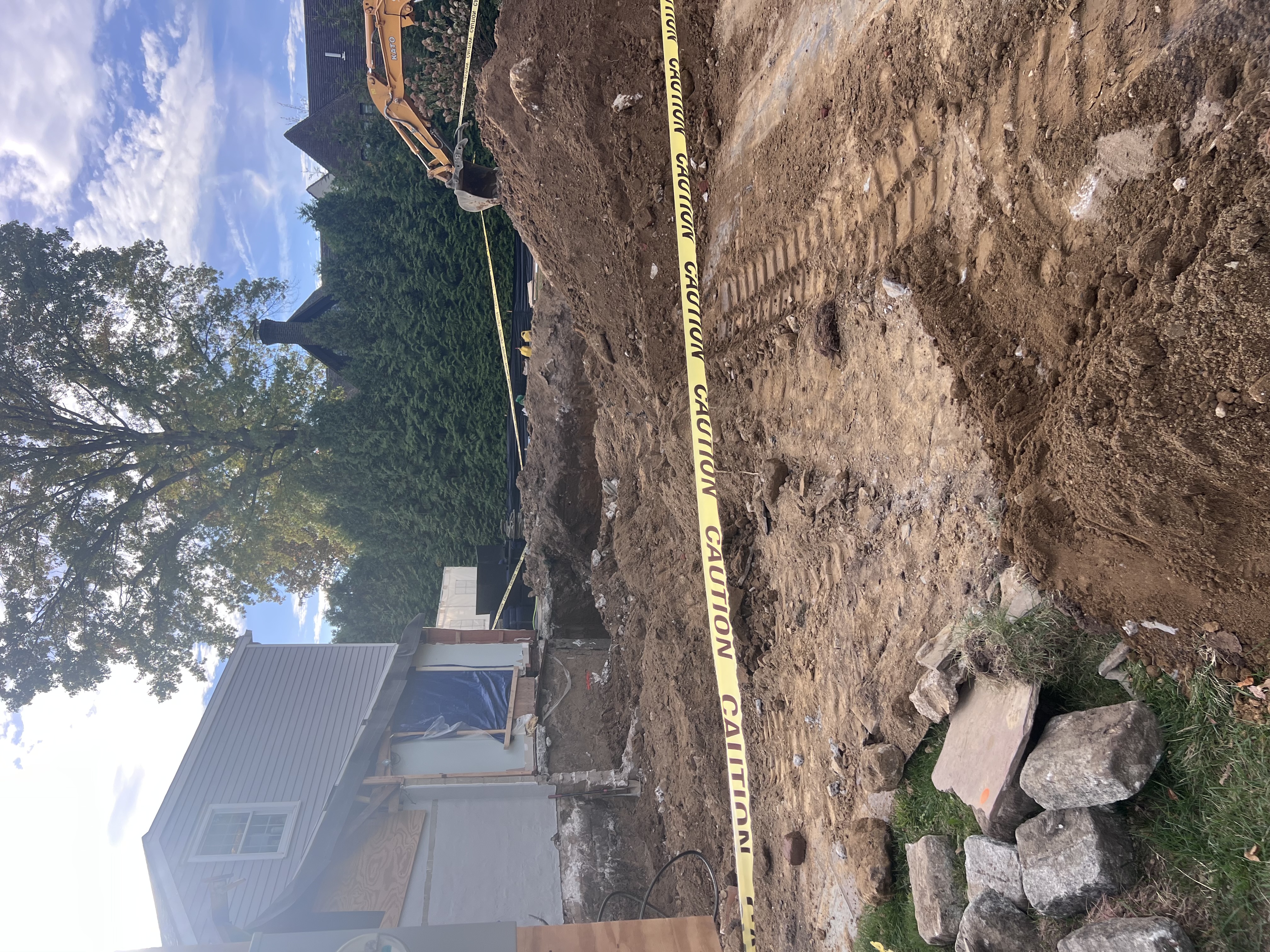 Excavation and foundation work by V.E.W Contracting