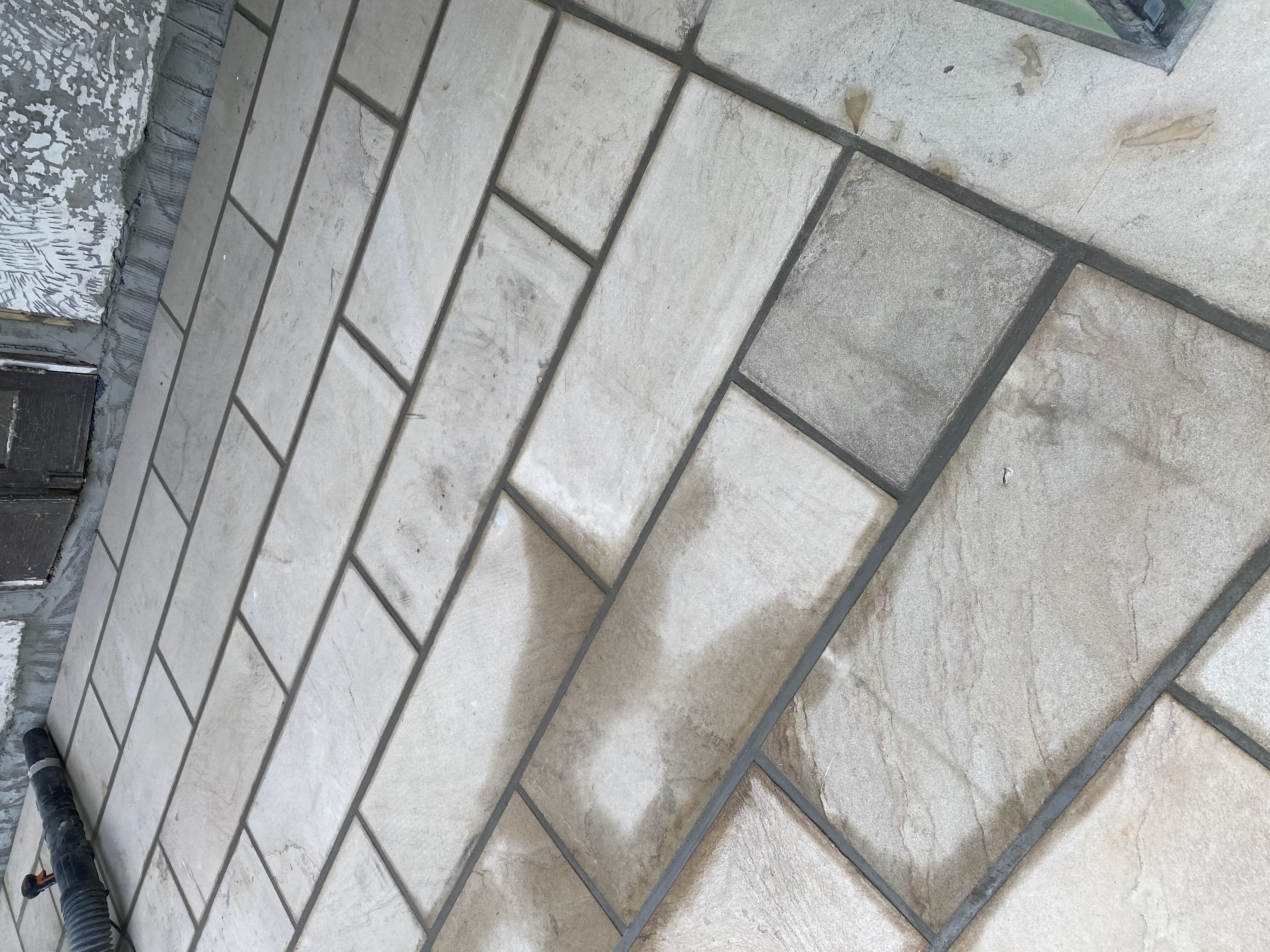Custom patio installation