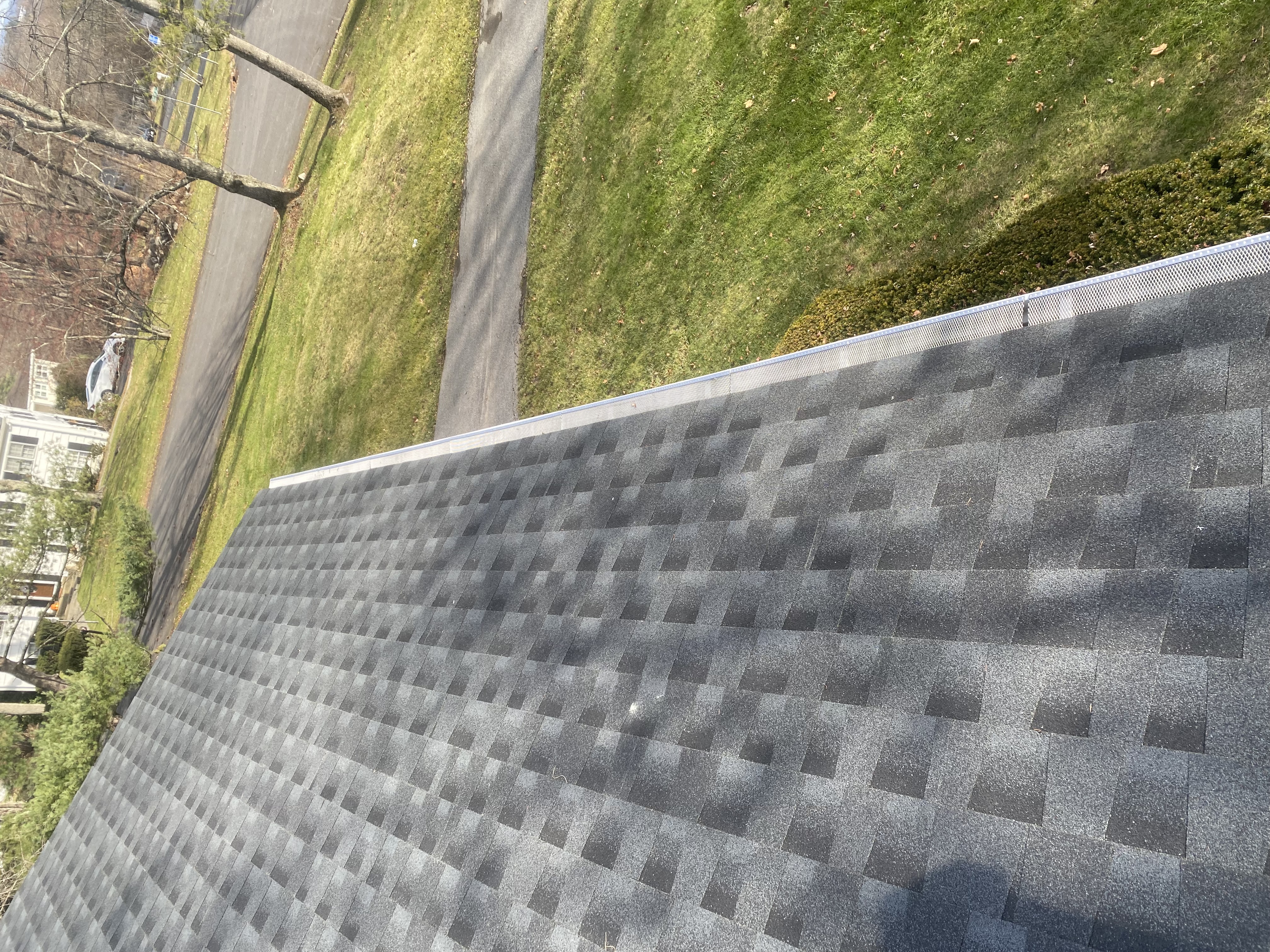 Roofing project completed by V.E.W Contracting