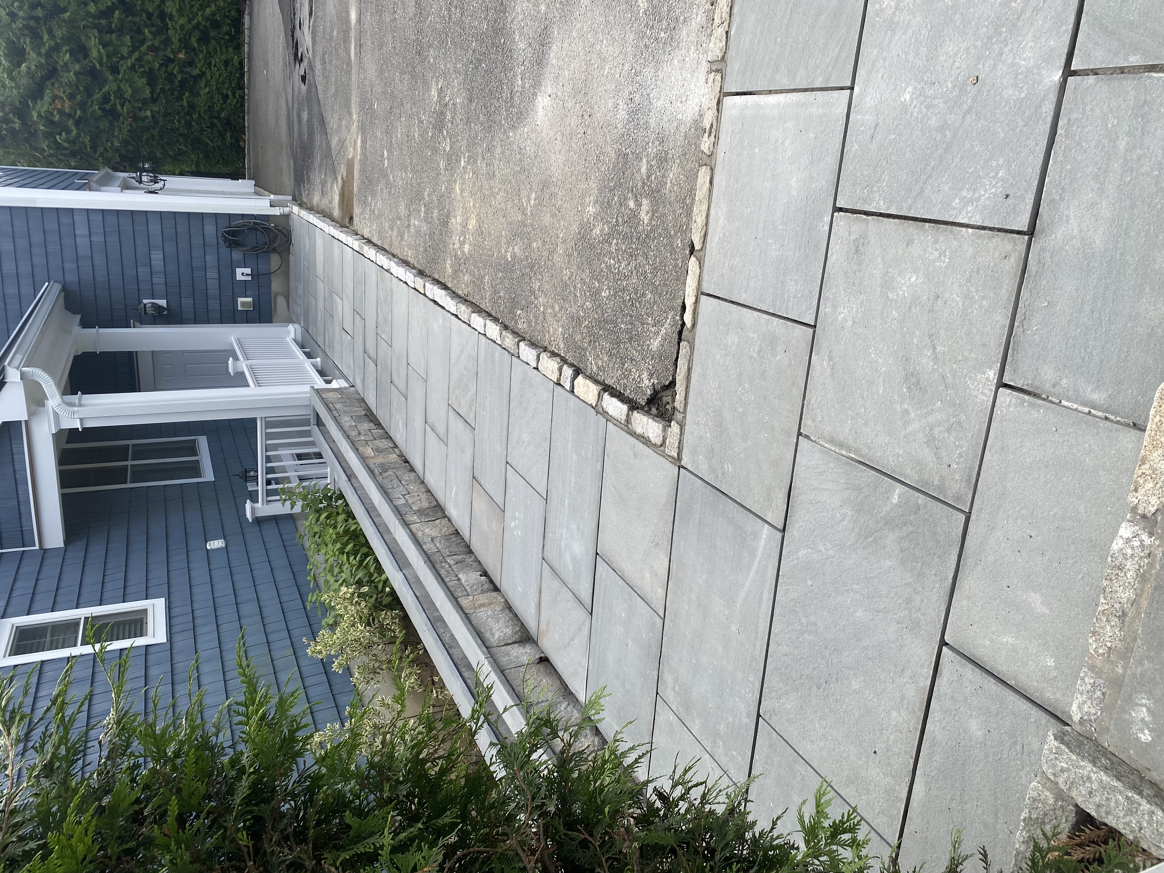 Walkway and steps project by V.E.W Contracting